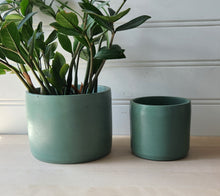 Load image into Gallery viewer, Cylinder Planter- 5" and 7" Emerald
