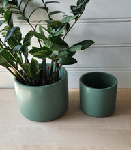 Load image into Gallery viewer, Cylinder Planter- 5" and 7" Emerald