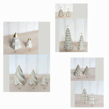 Load image into Gallery viewer, Concrete Christmas Trees - White - Tree's 4/5/6 Featured