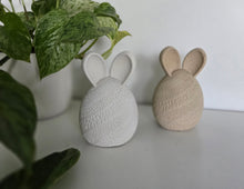 Load image into Gallery viewer, Textured Bunny Egg Decor