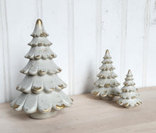 Load image into Gallery viewer, Concrete Christmas Trees - White - Tree's 1/2/3 Featured