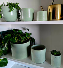 Load image into Gallery viewer, Concrete Plant Pots- Mint Blue | 3" 4" 5" 7"