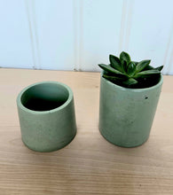 Load image into Gallery viewer, Concrete Plant Pots- Mint Blue | 3" 4" 5" 7"