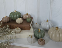 Load image into Gallery viewer, Pumpkin Decor- Green