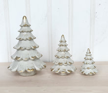 Load image into Gallery viewer, Concrete Christmas Trees - White - Tree's 1/2/3 Featured