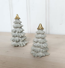 Load image into Gallery viewer, Concrete Christmas Trees - White - Tree's 7/8 Featured
