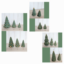 Load image into Gallery viewer, Concrete Christmas Trees - Spruce - Tree's 1/2/3 Featured