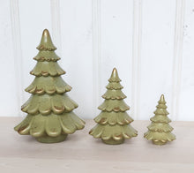 Load image into Gallery viewer, Concrete Christmas Trees - Olive - Tree's 1/2/3 Featured