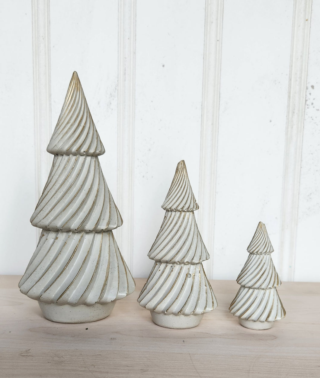 Concrete Christmas Trees - White - Tree's 11/12/13 Featured