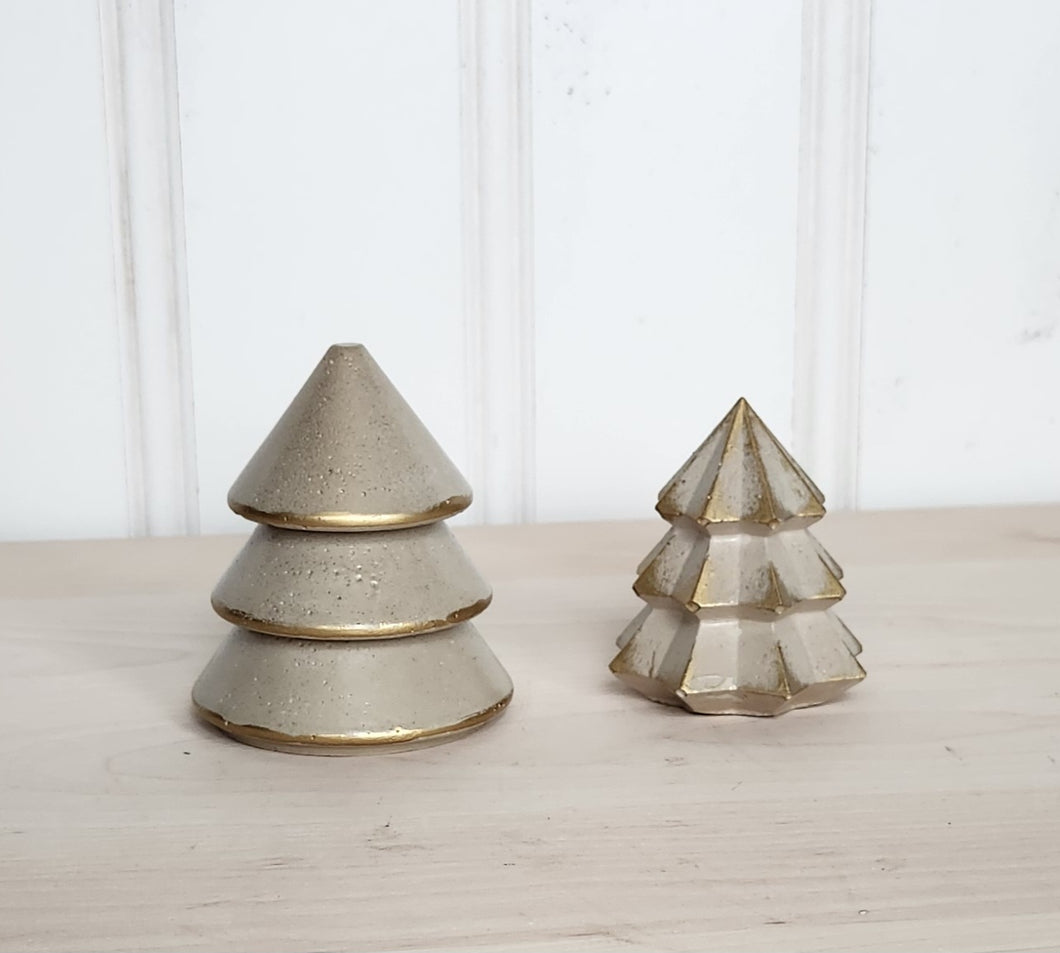 Concrete Christmas Trees - Beige - Tree's 21/22 Featured