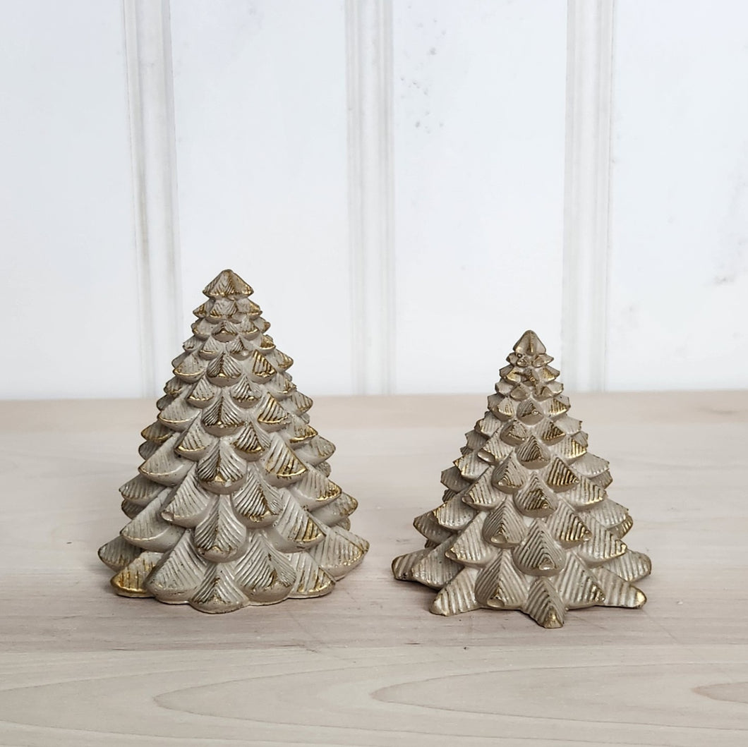 Concrete Christmas Trees - Beige - Tree's 25/26 Featured