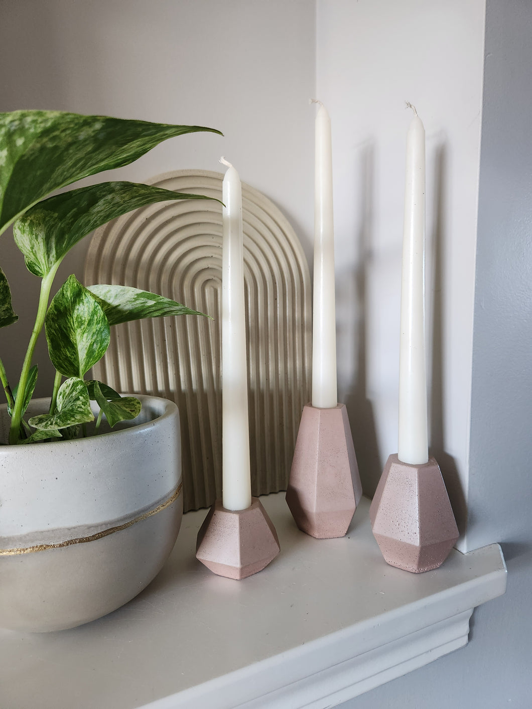 Taper Candle Trio